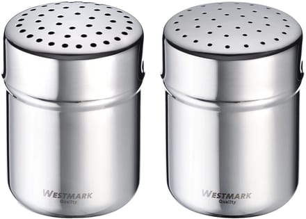 Westmark Set van 2 stuks, kruidenstrooier »Grof« + »Fijn«, met versheidsdeksel, 695222E6