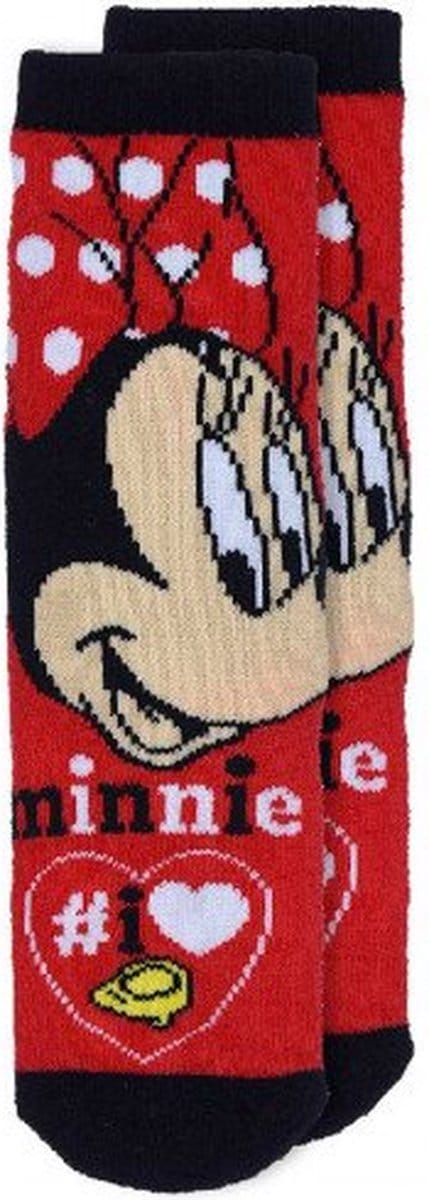Minnie Mouse - Anti slip Badstof sokken - maat 31-34
