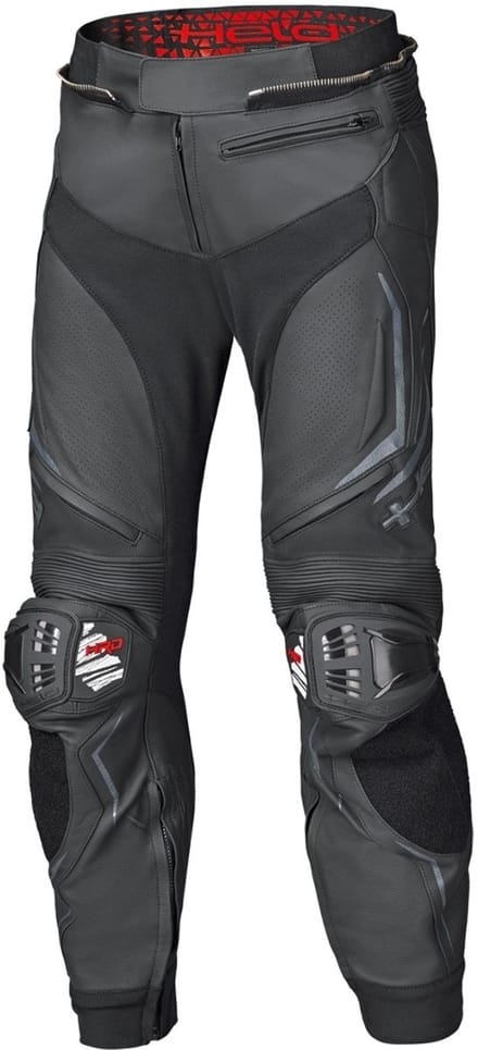 Held Grind II Zwart Leren Motorbroek - Broek