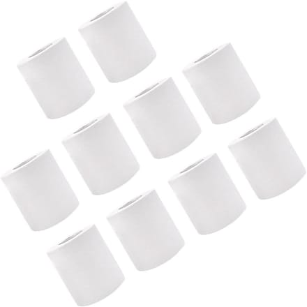 Keukenpapier Rollen - Papieren Tissues - Huishoudelijk Gebruik - Sterk Absorberend - 10 Rollen - Wit