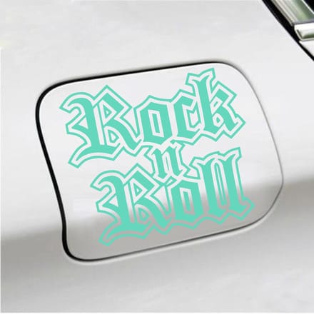 Bumpersticker - Rock N Roll - 13 X 15 - Mint