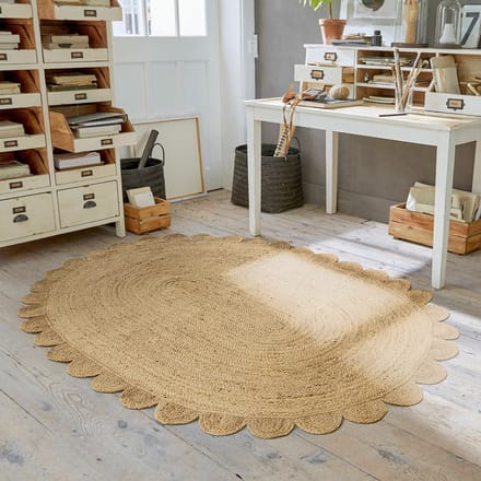 LOBERON Vloerkleed Ferce bruin
