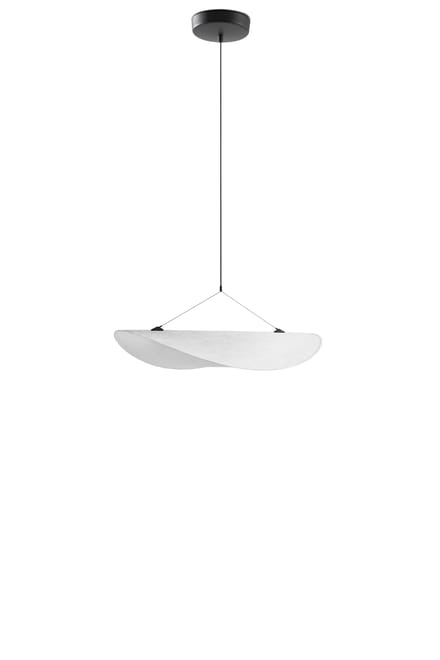 New Works LED hanglamp Tense, Ø 55 cm, wit, dimbaar