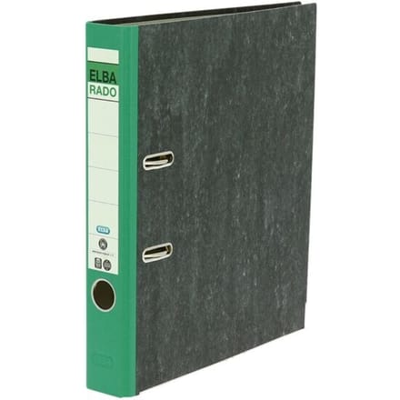 ELBA map rado wolk marmer, rugbreedte : 50 mm, groen