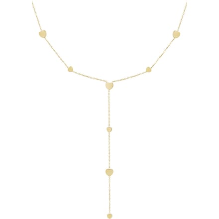 Amoura Drop Necklace - Gold Tone / Stainless Steel