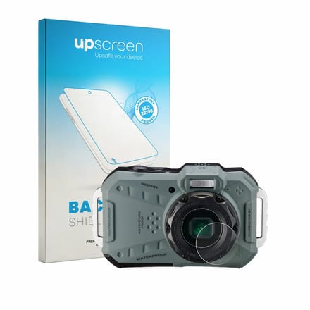 upscreen - Screenprotector voor Ricoh Pentax WG-1000 (Lens) - Folie Beschermfolie transparant antibacterieel