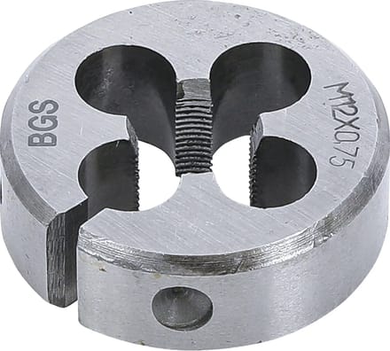 BGS Draadsnijplaat - M12 x 0,75 x 25 mm