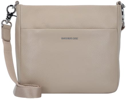 MANDARINA DUCK Leren schoudertas Mellow Leather Crossover Bag Warm Taupe