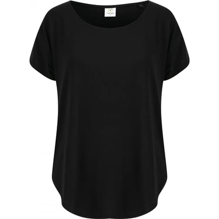 Tombo Dames scoop neck-t-shirt. TL527 - Black - M