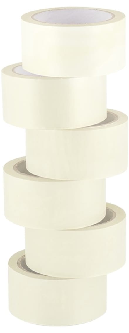 LogiLink Verpakkingstape, 48 mm x 66 m, transparant, PP