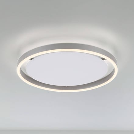 JUST LIGHT. GmbH LED plafondlamp Ritus, Ø 39,3 cm, aluminium, dimbaar