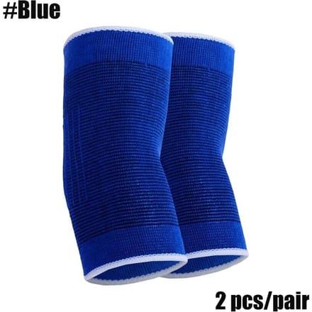 1 Paire de Manches de Compression pour Coude Support de Coude pour Hommes et Femmes Tennis Golfeur's Support de Coude Manches de Support pour Bras Ath Utilisation Pratique bleu