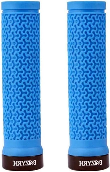 Fiets Handvatten - Stuurhoezen - Comfortabel Fietsen - Dubbele Vergrendeling - 131 mm Lengte - Blauw