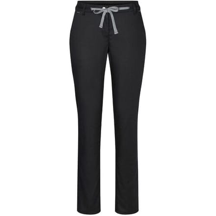 (6 stuks) KARLOWSKY Dames Modern Stretch Chino Broek - Zwart - Maat: 34