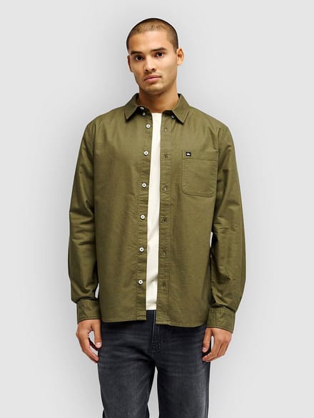 Quiksilver Smoke Trail Oxford Shirt groen