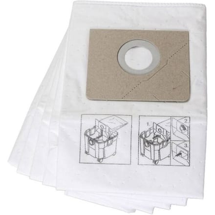 Fein 31345061010 Filterzakken voor Dustex 25 L (5st)