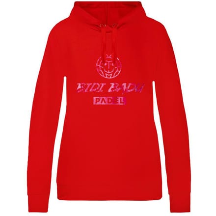 BIDI BADU Omono Lifestyle Sweater Met Capuchon Dames-Rood