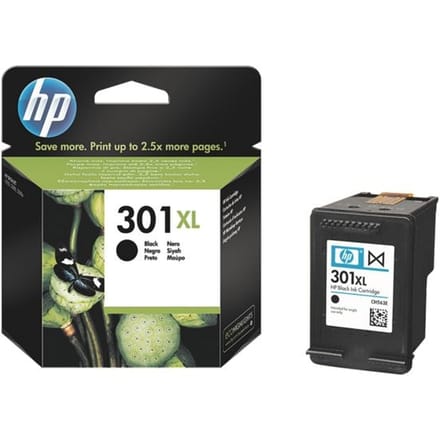 HP Inktcartridge 301XL (CH563EE) Zwart Hoge capaciteit