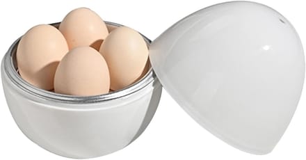 Magnetron Eierkoker - Ei Maker - Snel Ontbijt - Voorkomt Barsten - 1 of 4 Eieren - Meerkleurig