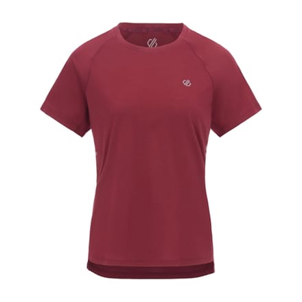Dare 2B Dames Nimble T-Shirt (Tibetaans Rood)