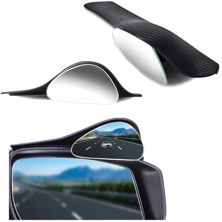 Dailygoods- Convex Spiegel - Dodehoekspiegel Auto - HD Glas - Waterdicht - Breed Gezichtsveld - Verstelbaar Ontwerp