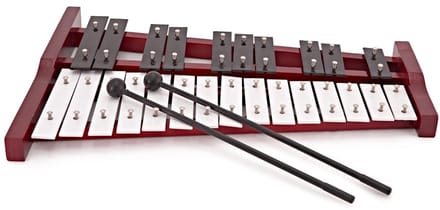 Glockenspiel met Tas van Gear4music, 2 octaven