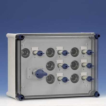 Eaton Halyester licht groepenkast 7 lichtgroepen en hoofdschakelaar GLS 407
