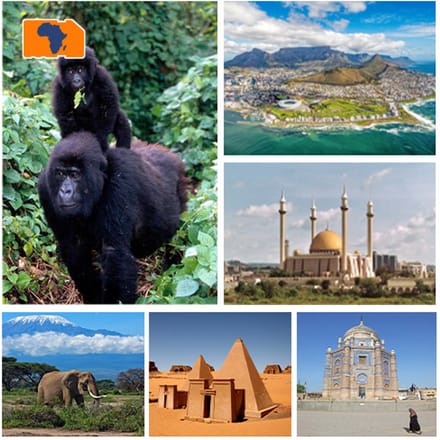 InternationalSIM Data Simkaart Beste van Afrika - 1 GB - 30 dagen