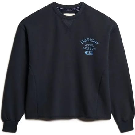 Korte en ruime sweatshirt voor vrouwen Superdry Athletic Essentials