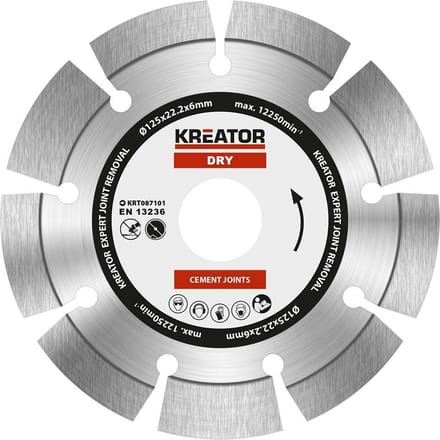 Kreator  KRT087101  Diamantschijven set – Ø230MM – 6mm