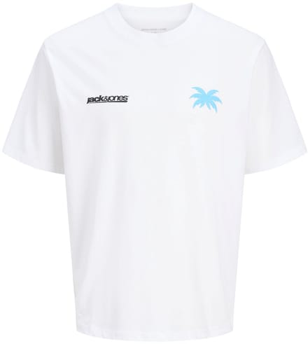 Jack & Jones T-shirts Achterkant bedrukt T-shirts