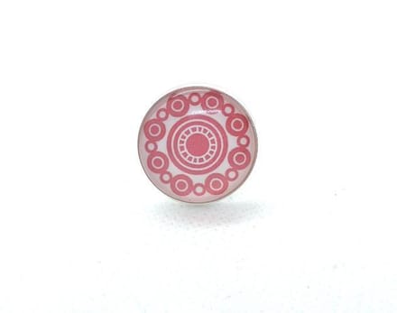 2 Love it Zeeuwse Knop Roze - Ring - Verstelbaar in maat