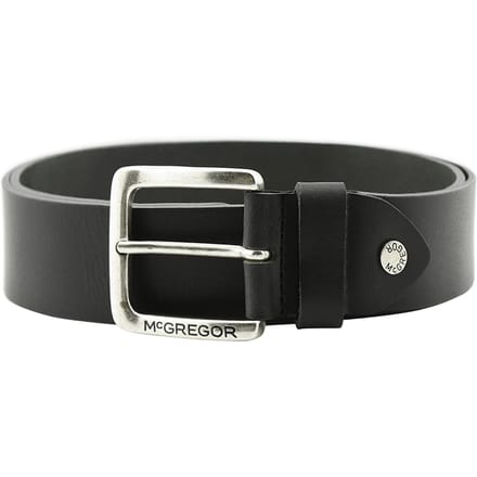 McGregor Leather Belt Black Taglia: 105 | Cinture Outlet | Uomo | Nero