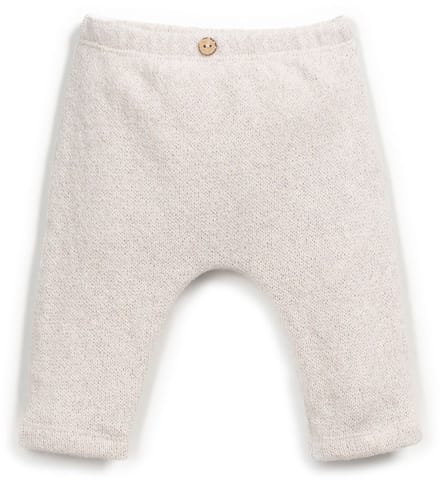 PLAY UP Jersey Legging Nb Broeken Unisex - Creme - Maat 68