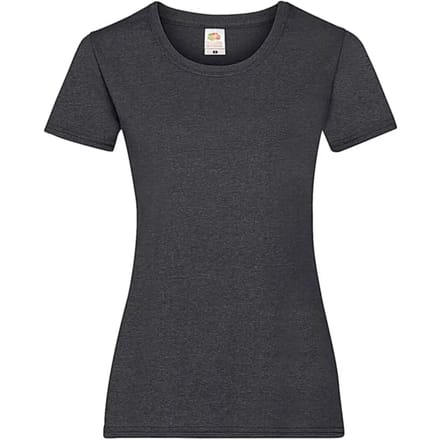Dames-T-shirt Fruit of the Loom Valueweight