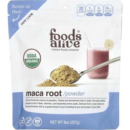 Foods Alive, Poudre de Racine de Maca Bio, 8 oz (227g)