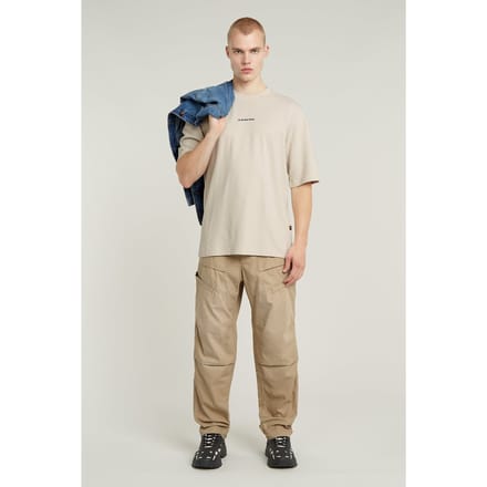 G-Star Checquard Tweeter 1/2 Sl Whitebait Größe: S | Basic T-Shirts Outlet | Herren | Weiß
