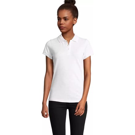 SOL'S Women´s Polo Shirt Prime L528 - Ash (Heather) - L