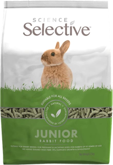Supreme Science Selective Junior Rabbit - 4 x 1,5 kg - Voordeelverpakking