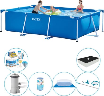 Frame Pool Rechthoekig 300x200x75 cm - Zwembad Combinatie Deal