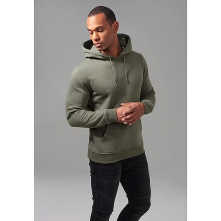 Urban Classics Hoodie Basic Sweatshirt met capuchon Olive