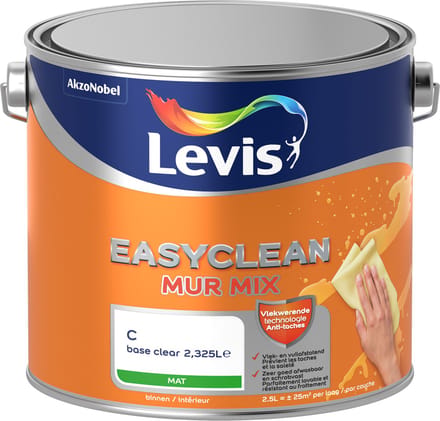 Levis EasyClean Mur Mat Mix - Shady Red B80 - 2,5 L
