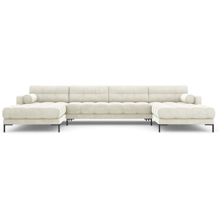 U-hoekbank Bali velvet | Cosmopolitan Design