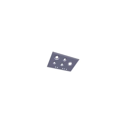 AEG bovenblad, inox, Zanussi, 744x510mm 140015092301