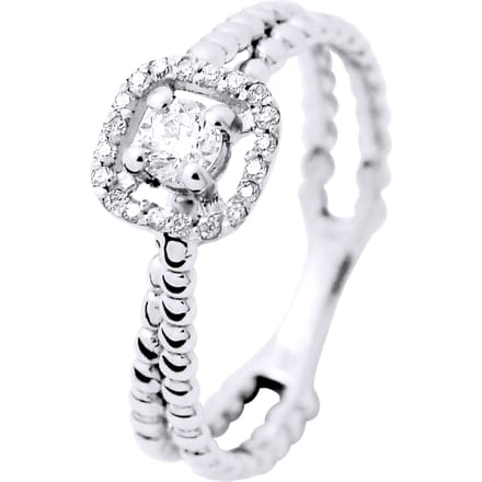 Solitaire Diamonds 0,33 Cts luxe sieraden White Gold