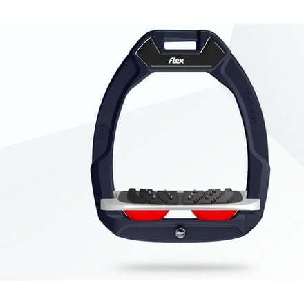 Veiligheidsstijgbeugels Incliné Ultra Grip Bruin/Grijs/Rood Flex-On Safe-On