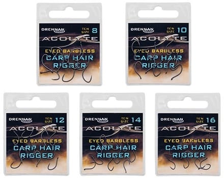Drennan Acolyte Carp Hair Rigger - Maat : 8