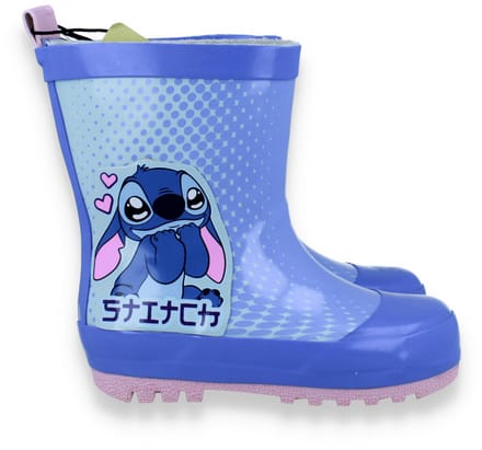 Lilo & Stitch Meisjes Regenlaars | Lila | Maat: 23