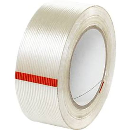Glasvezelversterkte kleefband, bijzonder scheurvast, B 50 mm, 18 stuks