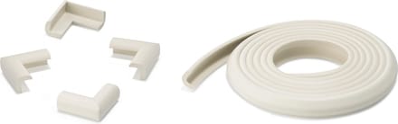 Inofix Cremekleur Kindergewatteerde 2M rol Incl. 4 hoekbeschemers.
